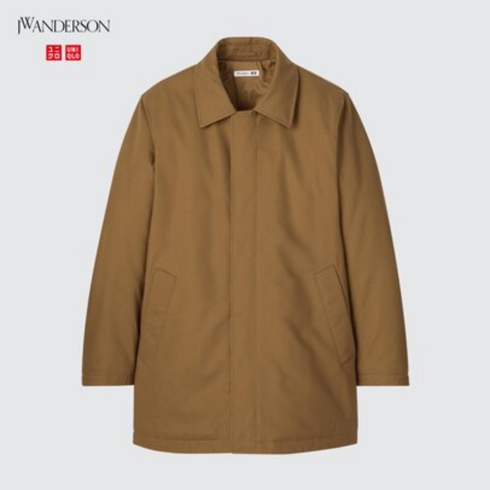 JW Anderson Padded Half Coat - Size L, Tan